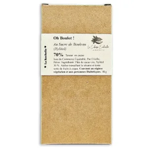 Oh Boulot! 75% Cru au Xylitol