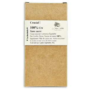 Crucial ! 100% Cru sans sucre